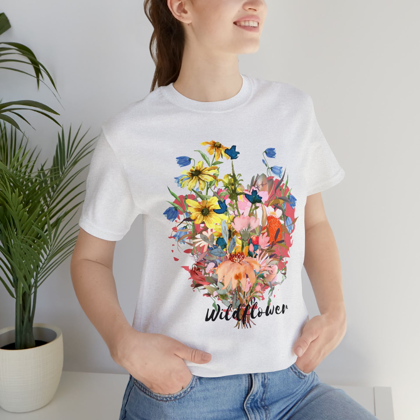 Wildflower Unisex Jersey Short Sleeve Tee