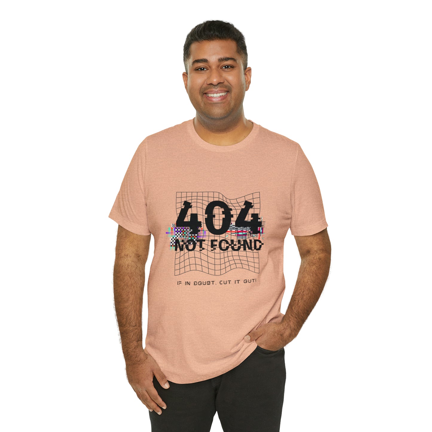 404 Not found Unisex Jersey Short Sleeve Tee