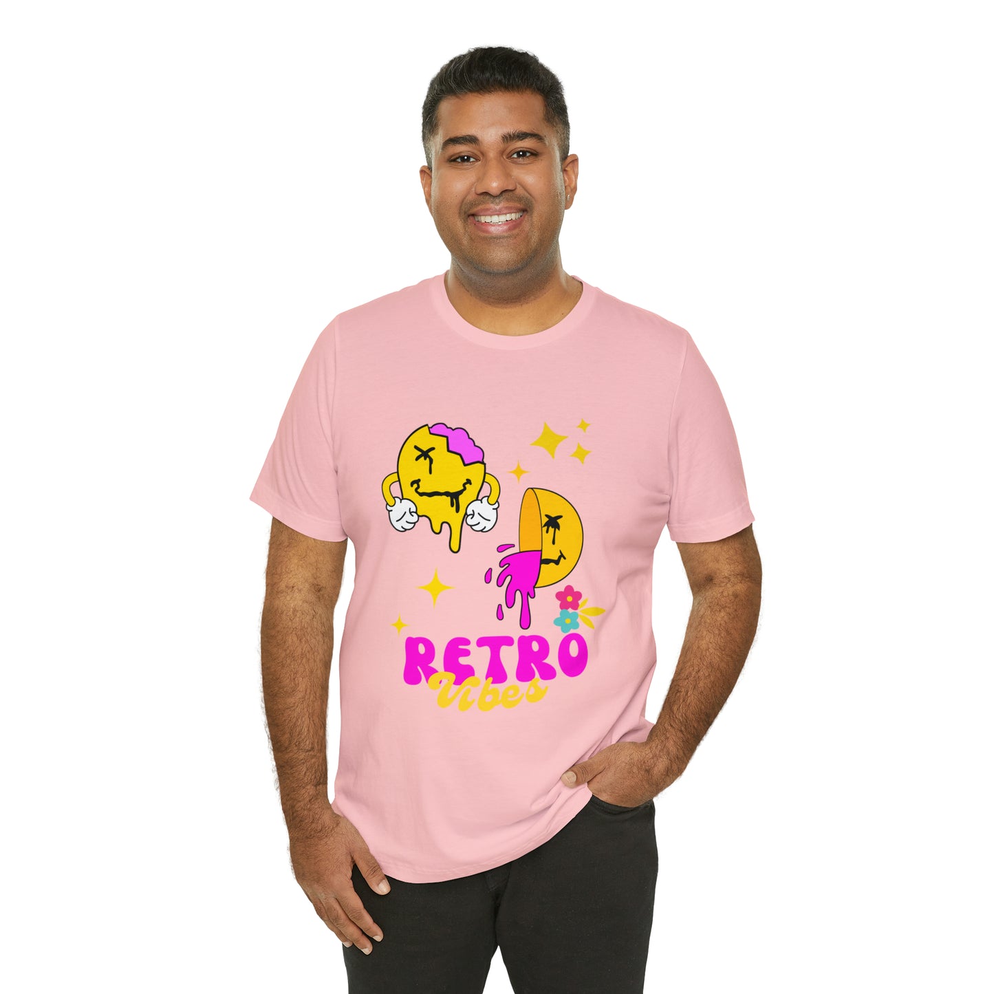 Retro Vibes Unisex Jersey Short Sleeve Tee