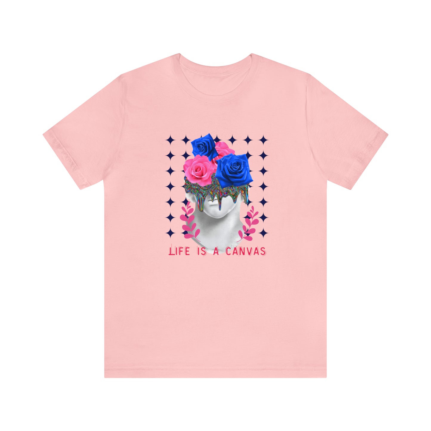 Life is a canvas urban streetwear Unisex Jersey Short Sleeve Tee