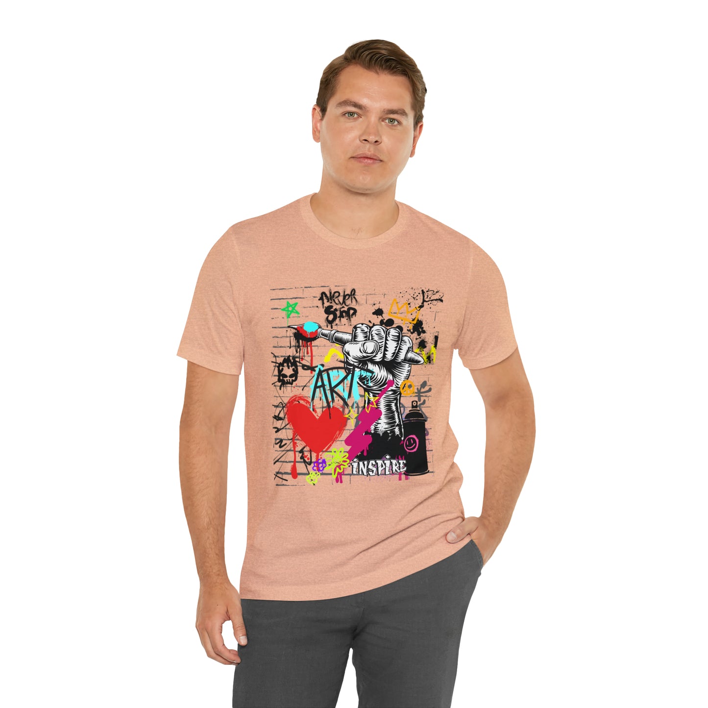 Artist graffiti urban Unisex Jersey Short Sleeve Tee