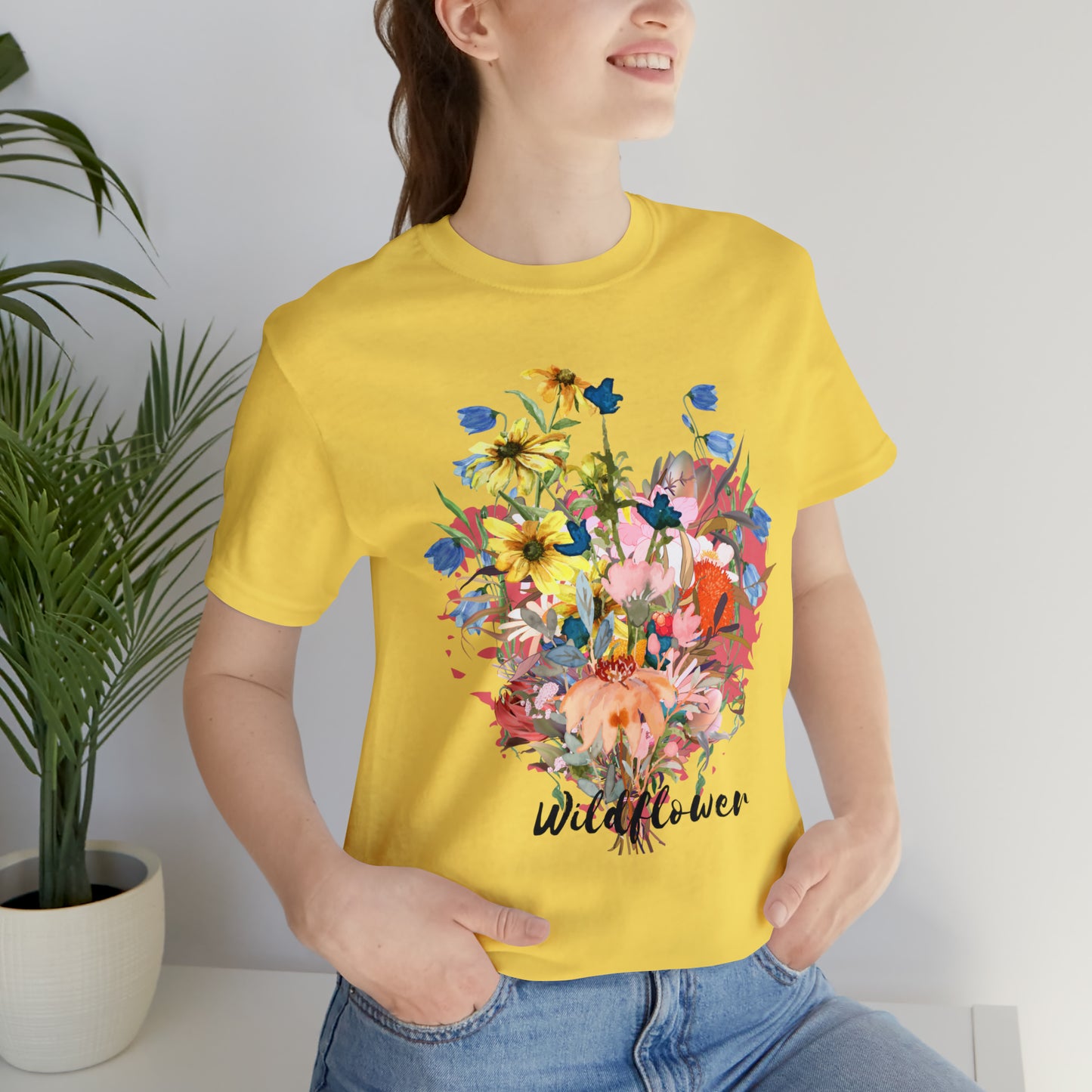 Wildflower Unisex Jersey Short Sleeve Tee