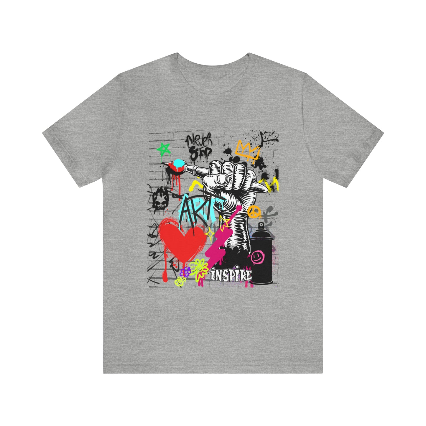 Artist graffiti urban Unisex Jersey Short Sleeve Tee