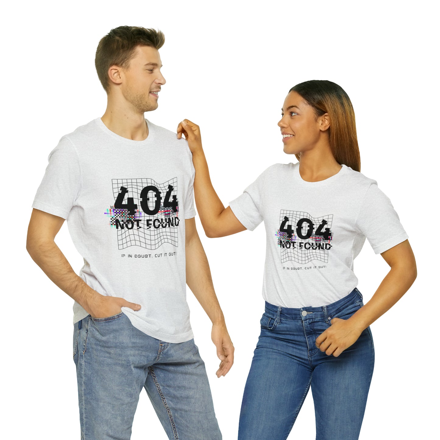 404 Not found Unisex Jersey Short Sleeve Tee