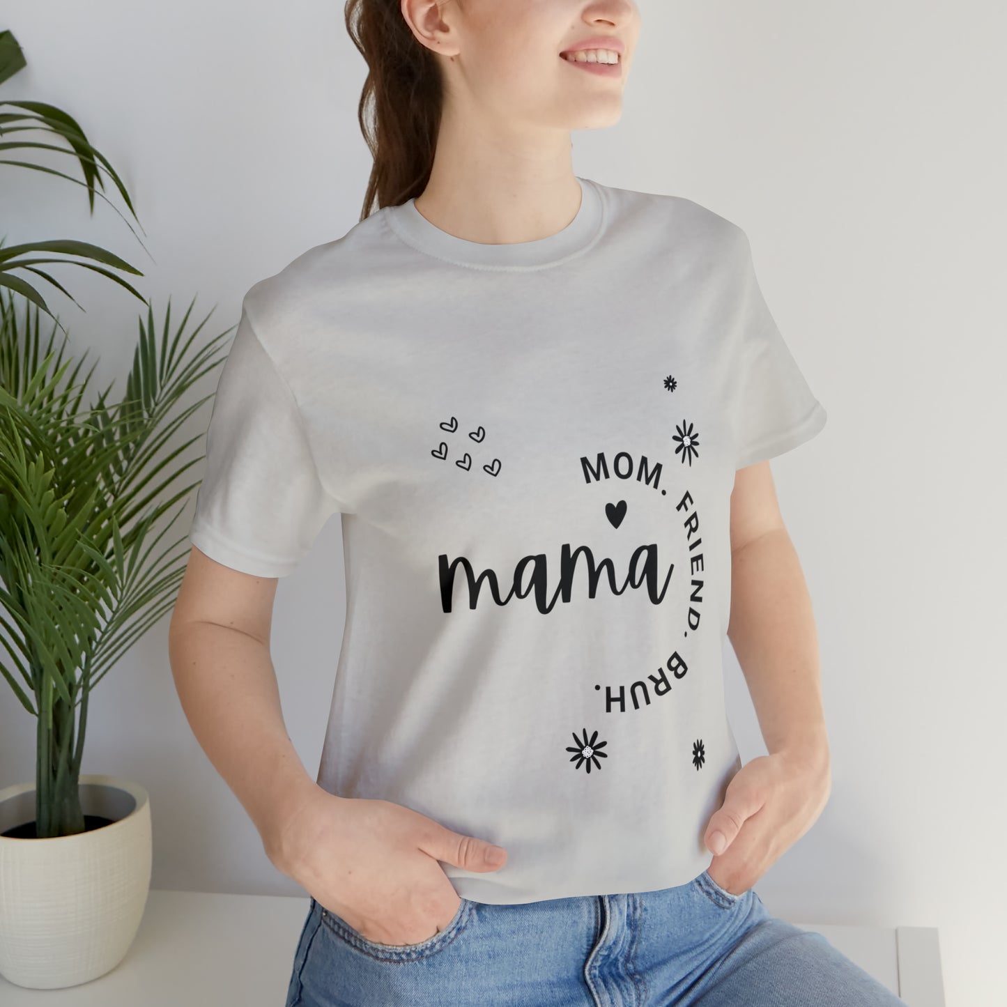 Mom Life Unisex Jersey Short Sleeve Tee