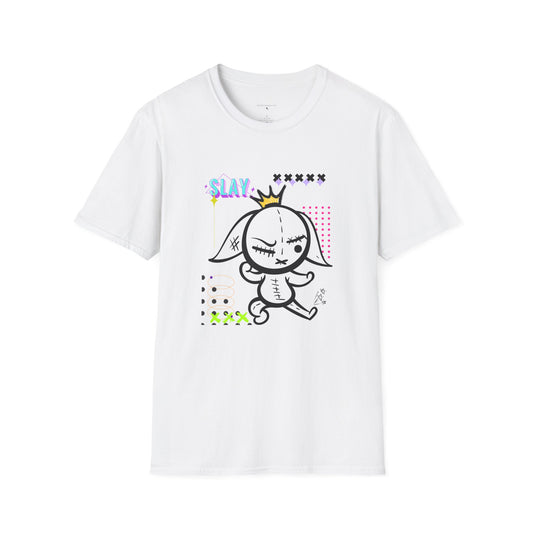 Graffiti bunny Slay  Unisex Softstyle T-Shirt