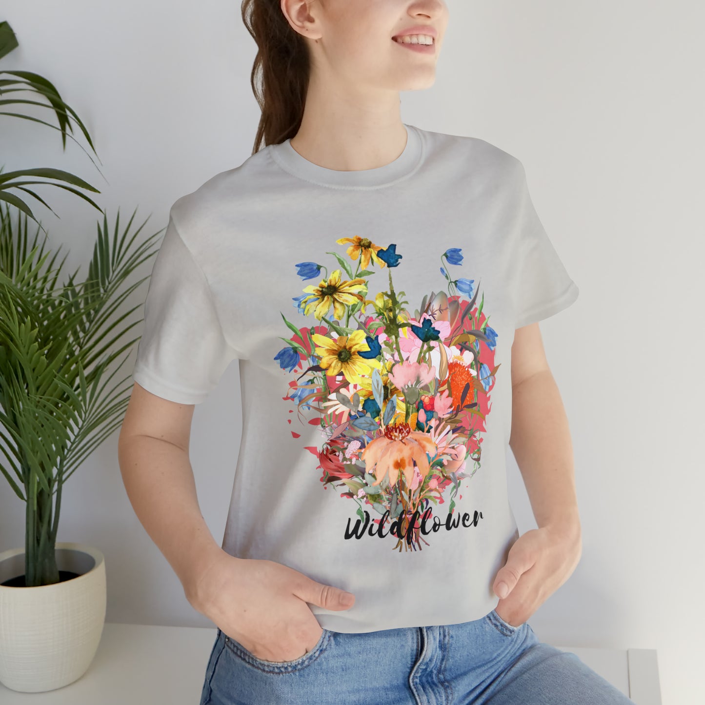 Wildflower Unisex Jersey Short Sleeve Tee