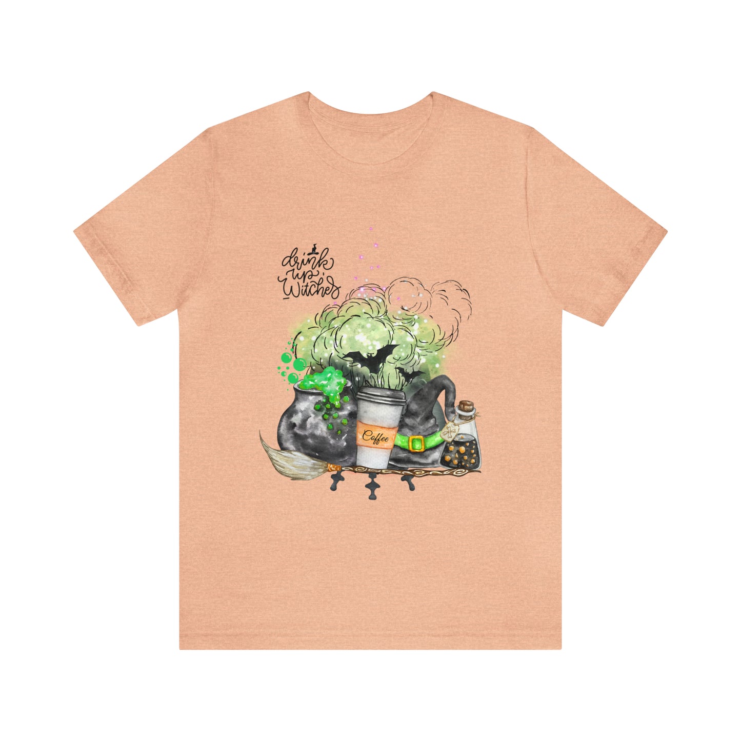 Halloween Witch Unisex Jersey Short Sleeve Tee