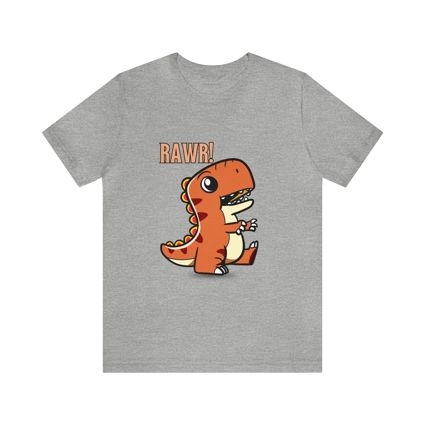 Rawr Dinosaur Cute Unisex Jersey Short Sleeve Tee