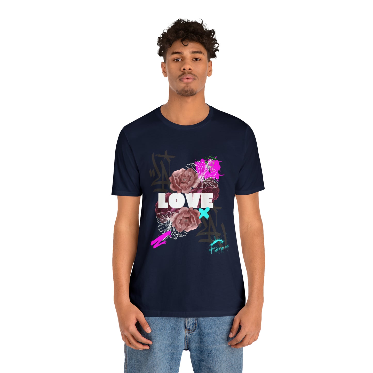 Love Urban streetwear Unisex Jersey Short Sleeve Tee