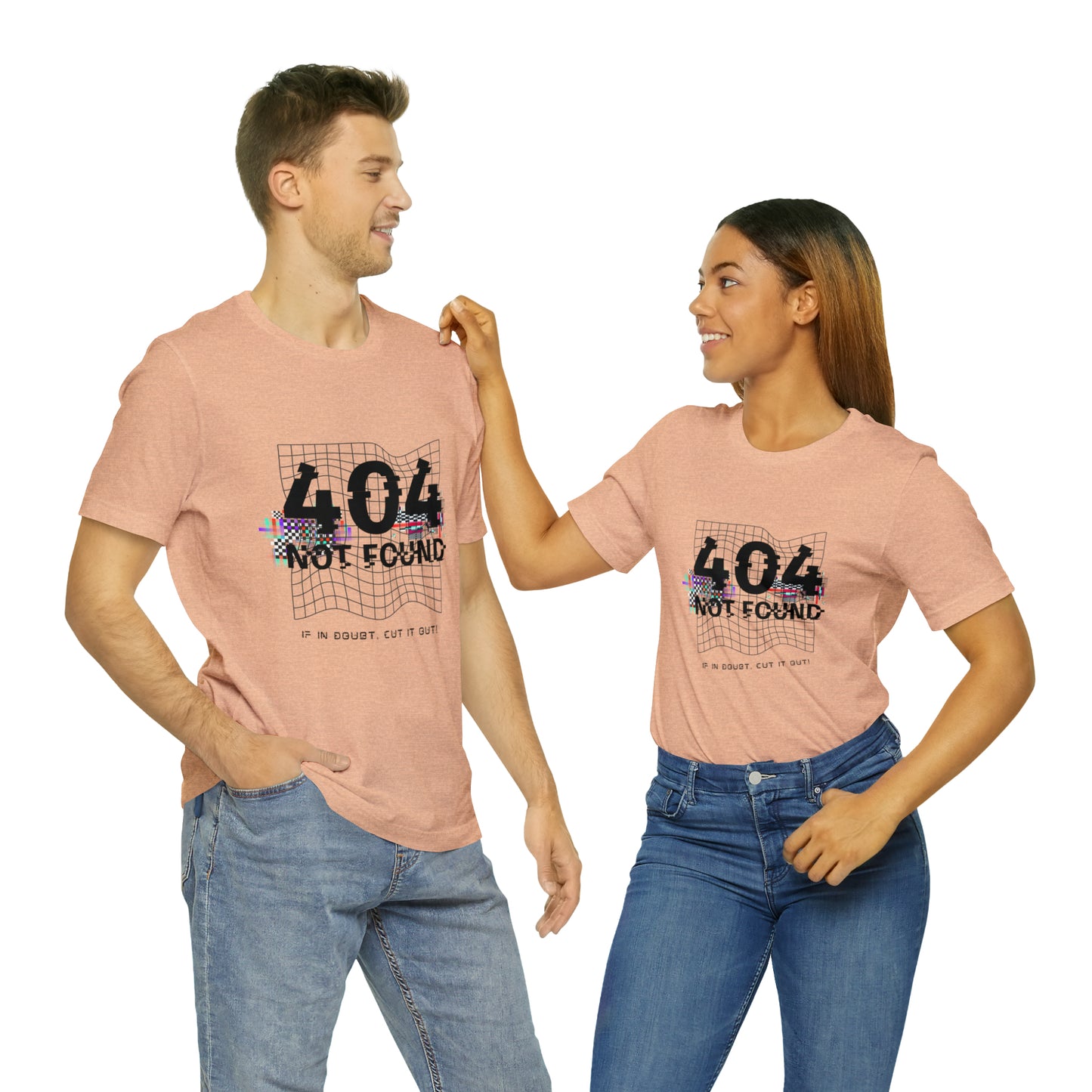 404 Not found Unisex Jersey Short Sleeve Tee