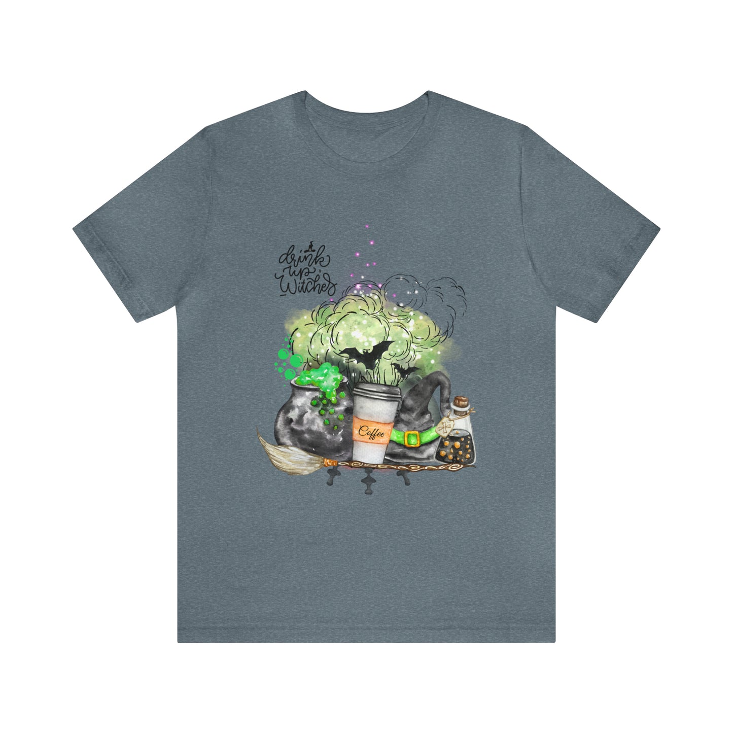 Halloween Witch Unisex Jersey Short Sleeve Tee