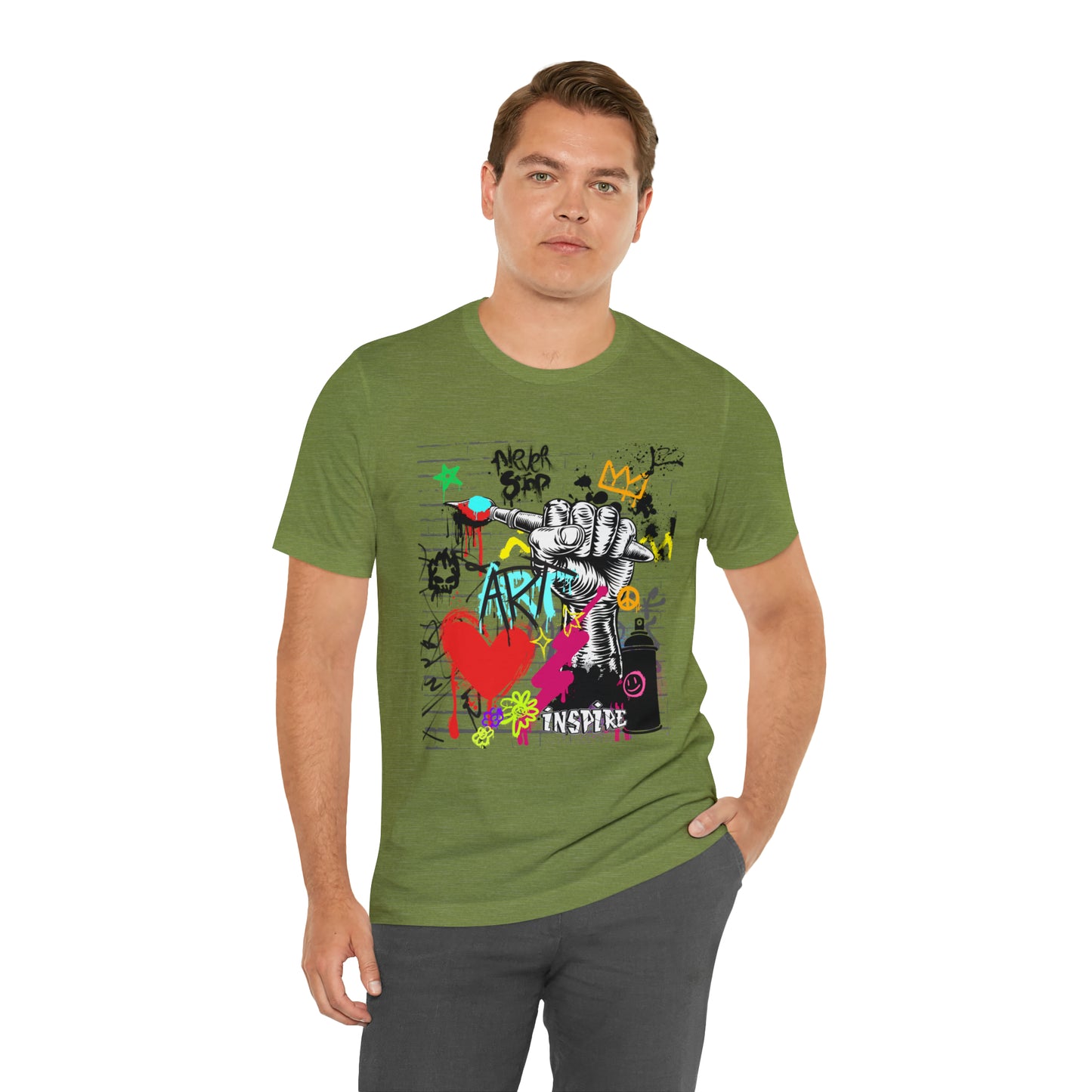 Artist graffiti urban Unisex Jersey Short Sleeve Tee