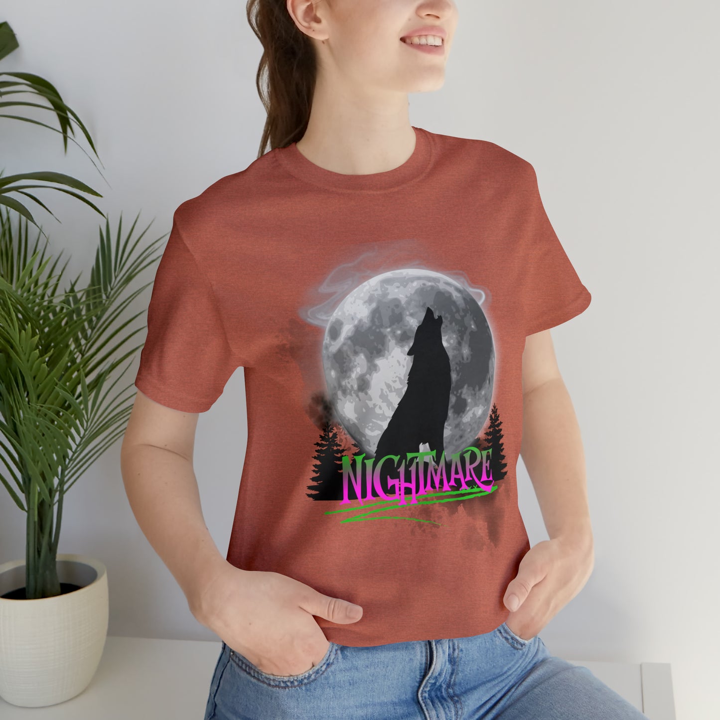 Nightmare Urban streetwear Unisex Jersey Short Sleeve Tee