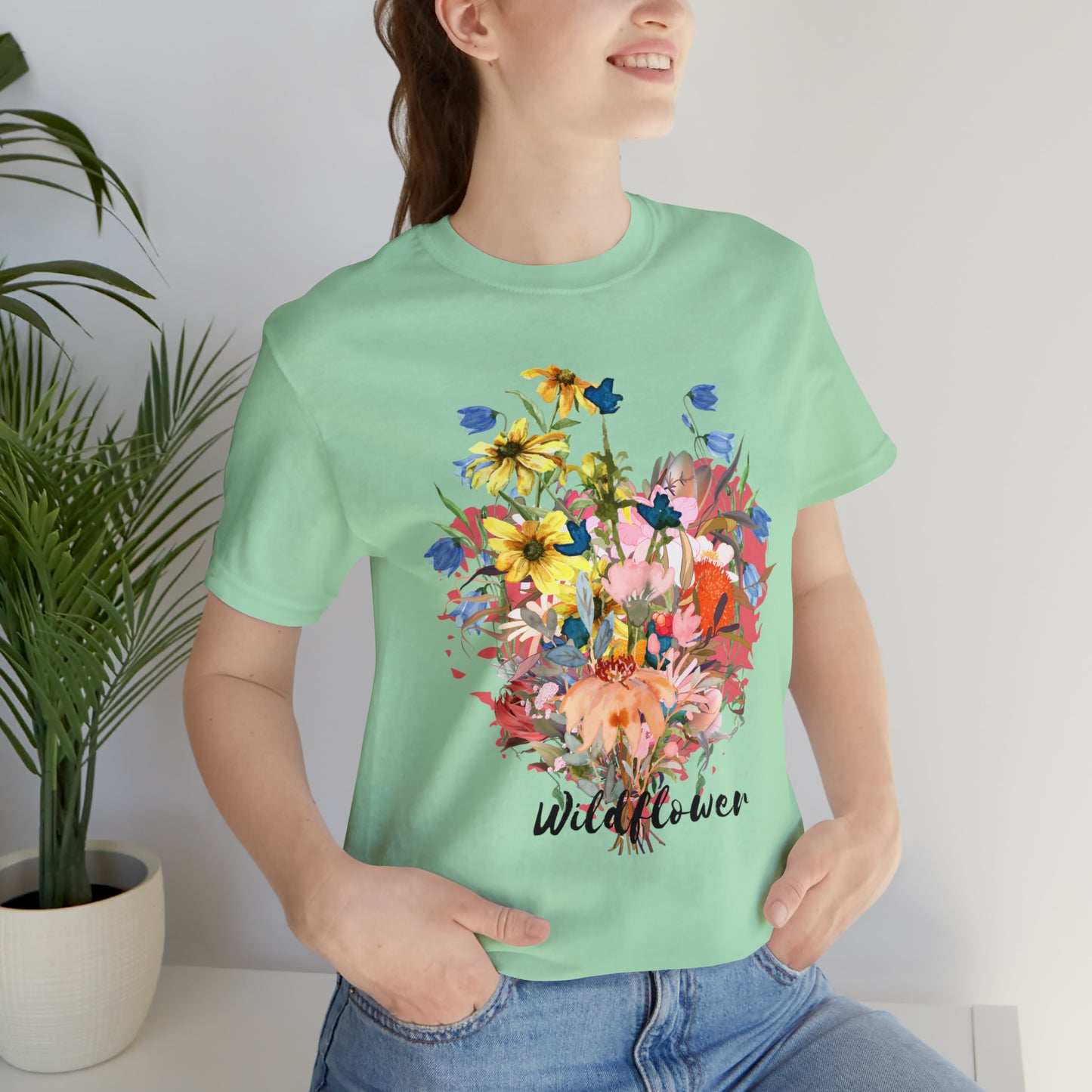 Wildflower Unisex Jersey Short Sleeve Tee