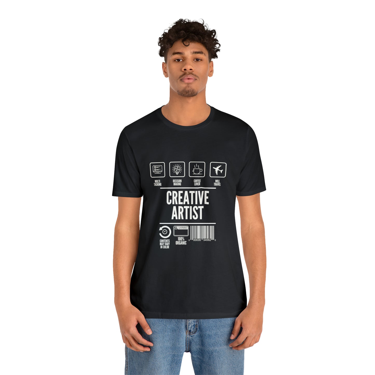 Creative Artist urban streetwear Unisex Jersey Short Sleeve Tee