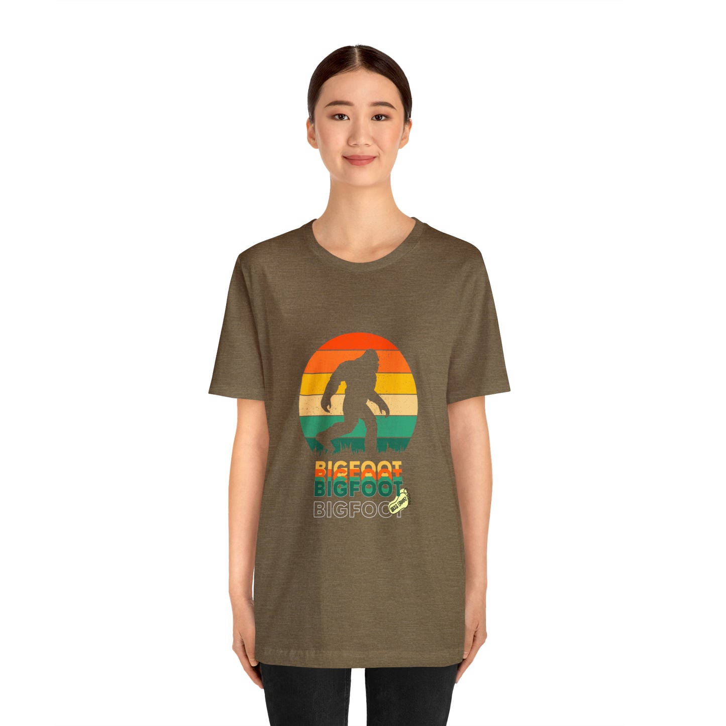 Bigfoot retro Unisex Jersey Short Sleeve Tee