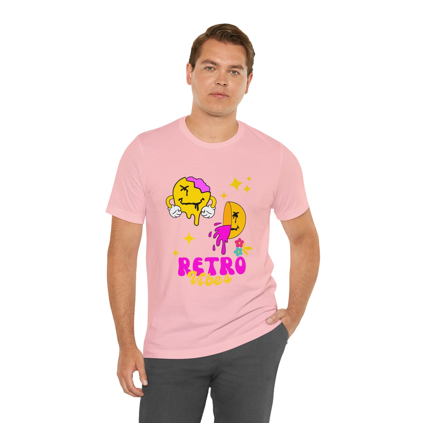 Retro Vibes Unisex Jersey Short Sleeve Tee