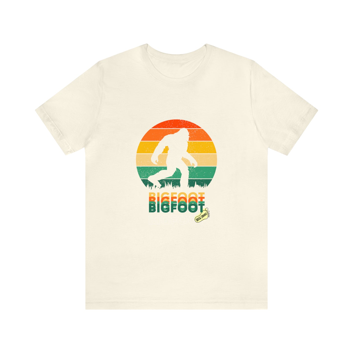 Bigfoot retro Unisex Jersey Short Sleeve Tee