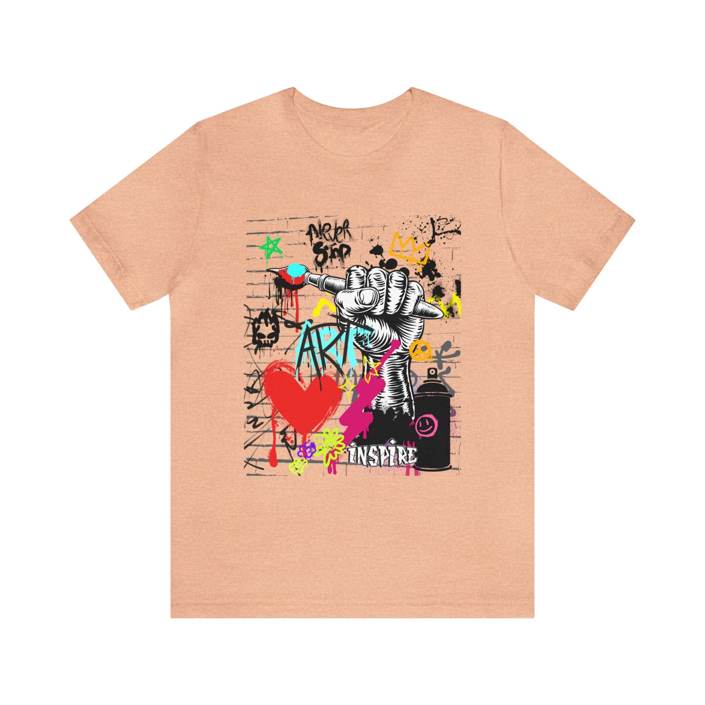 Artist graffiti urban Unisex Jersey Short Sleeve Tee