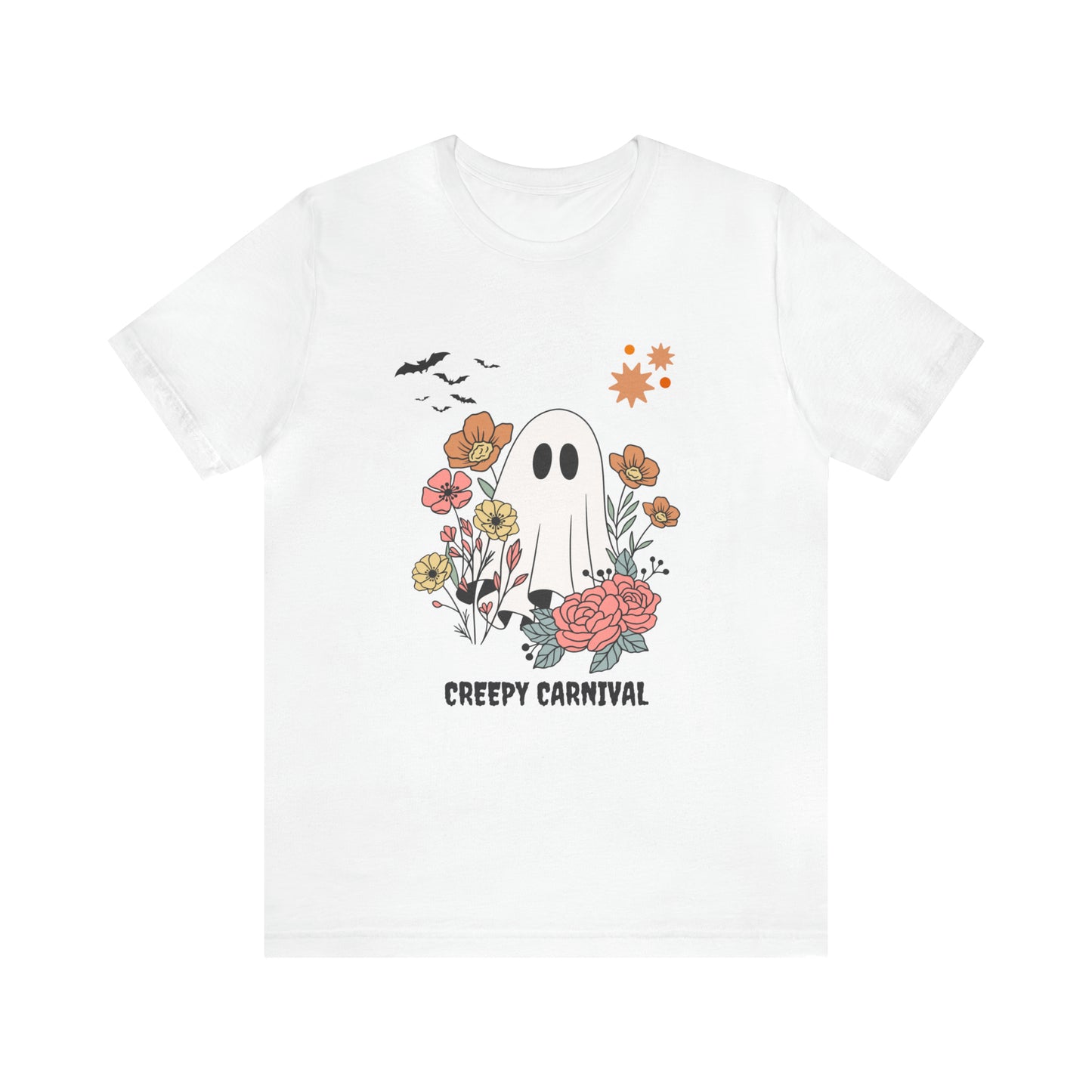 Halloween creepy carnival Unisex Jersey Short Sleeve Tee