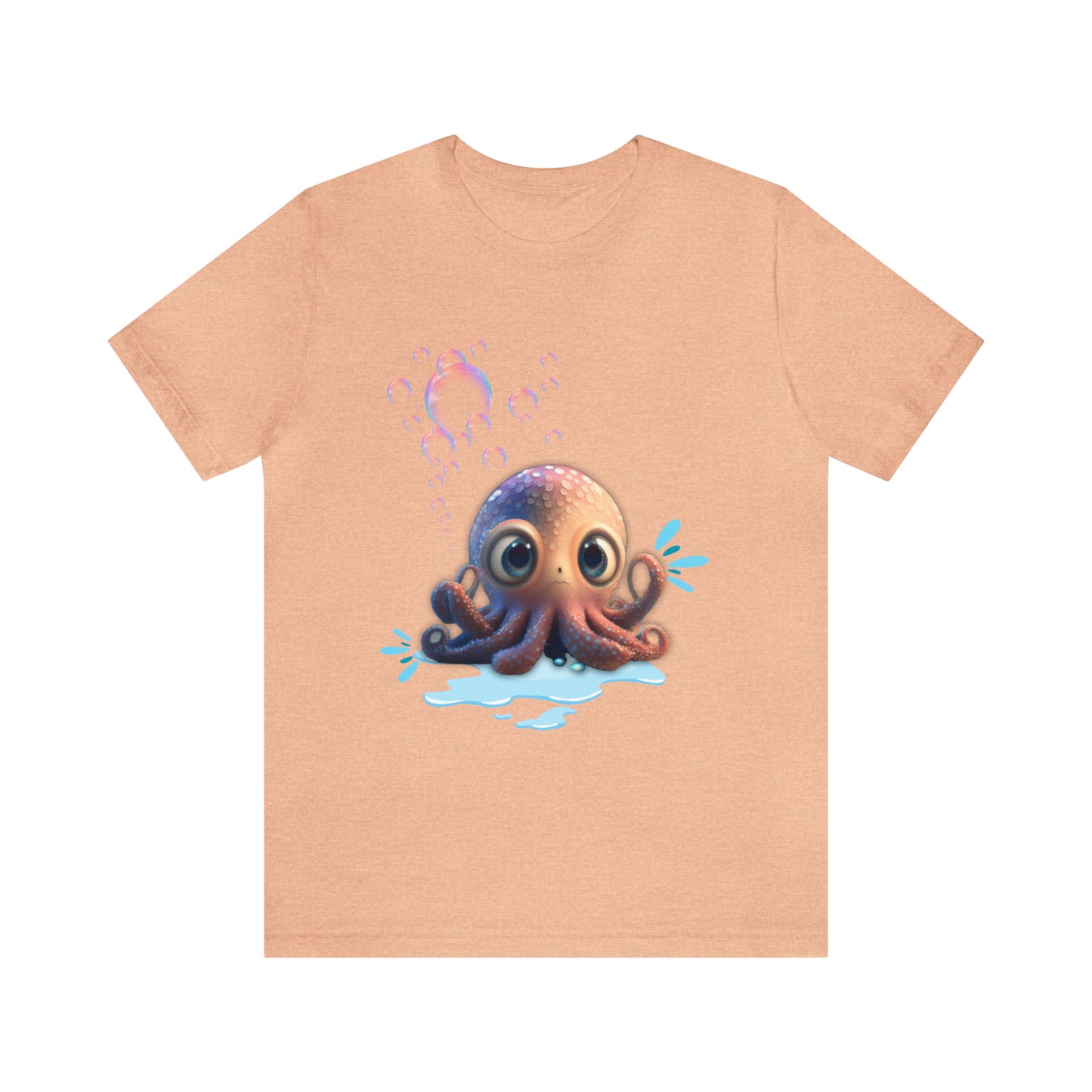 Kawaii Octopus Unisex Jersey Short Sleeve Tee