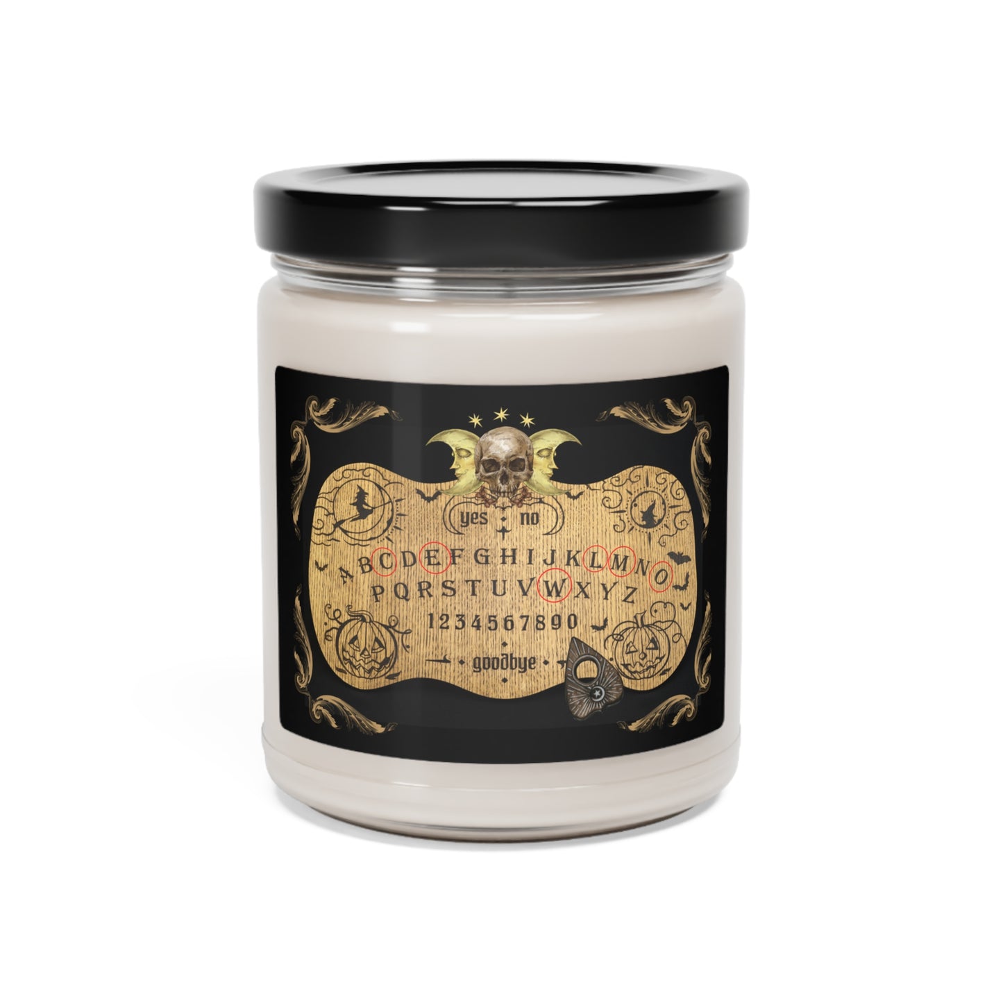 Halloween ouija  board Scented Soy Candle, 9oz