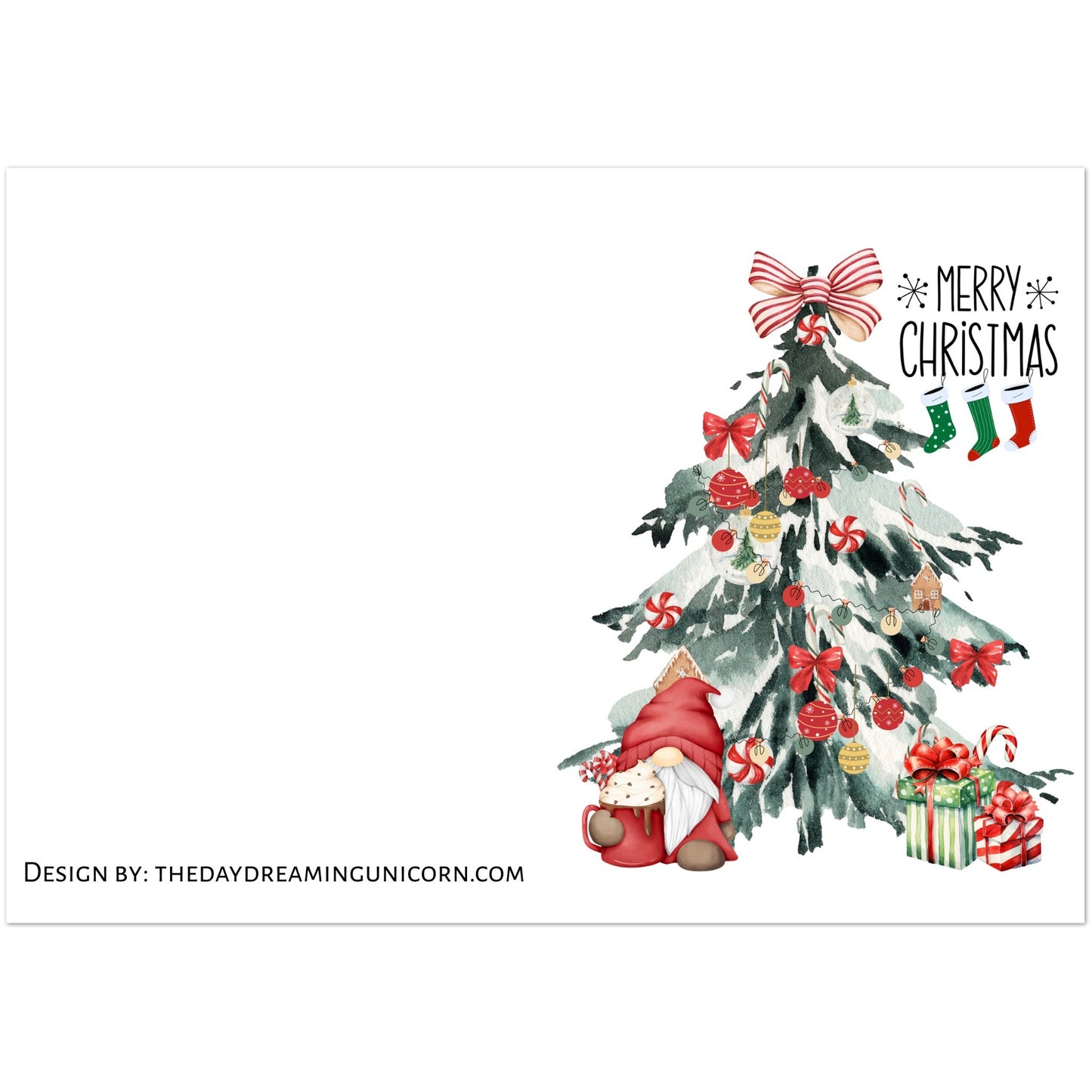 Christmas cards Pack of 10 Greeting Cards (standard envelopes) (US & CA)