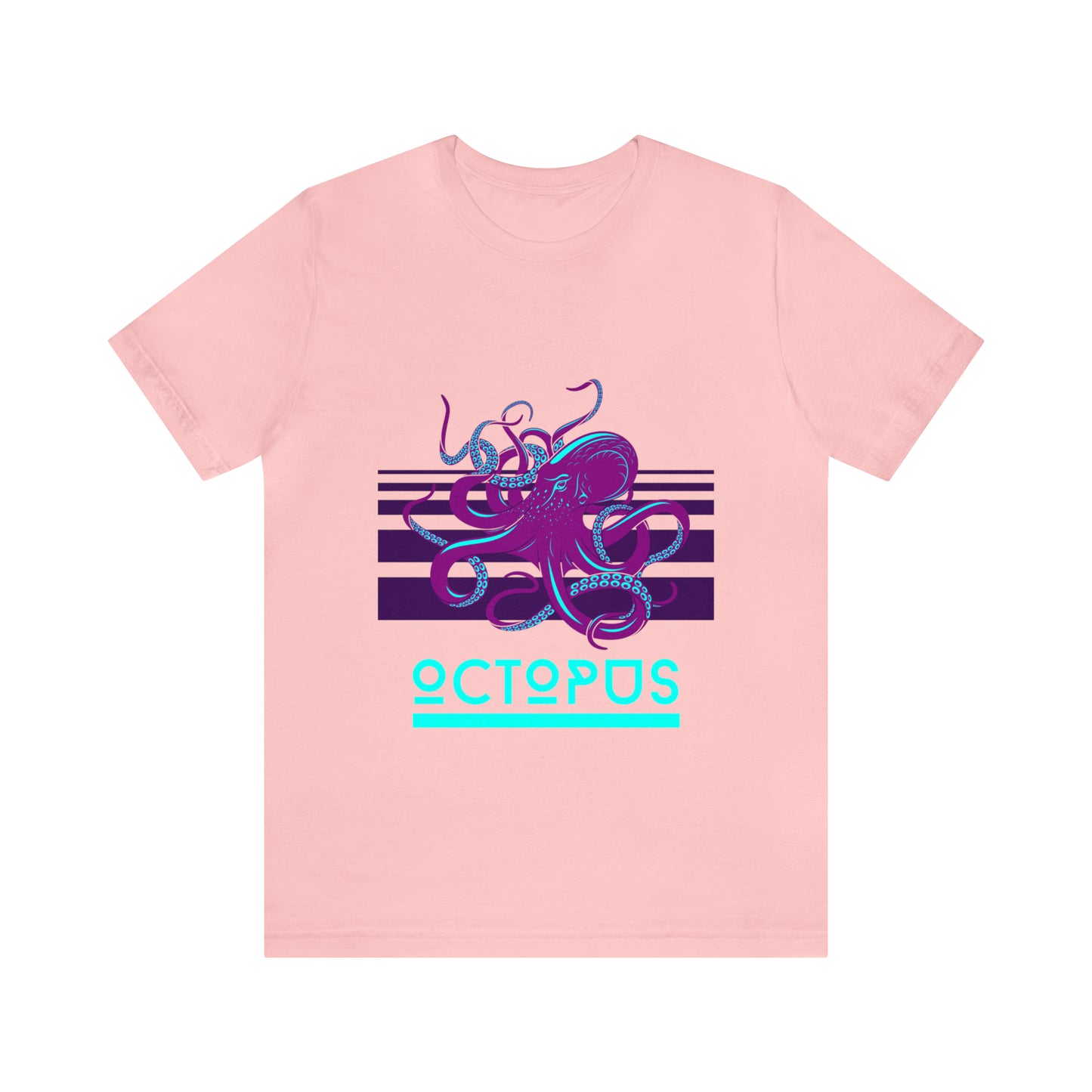 Octopus retro Unisex Jersey Short Sleeve Tee