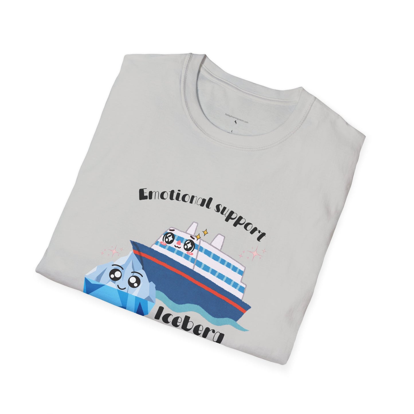 Emotional support Iceberg Unisex Softstyle T-Shirt