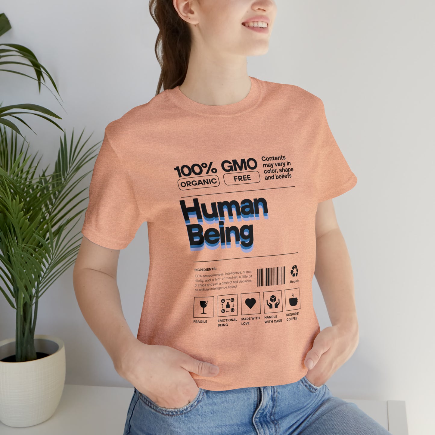 Human being Unisex Jersey Short Sleeve Tee