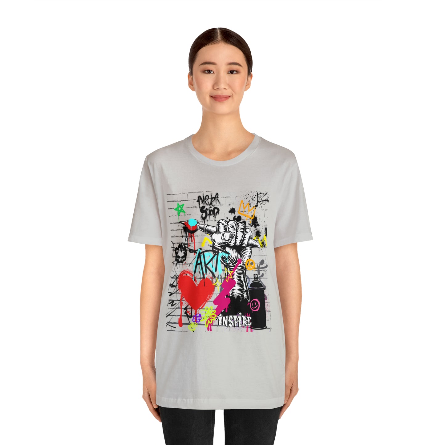 Artist graffiti urban Unisex Jersey Short Sleeve Tee