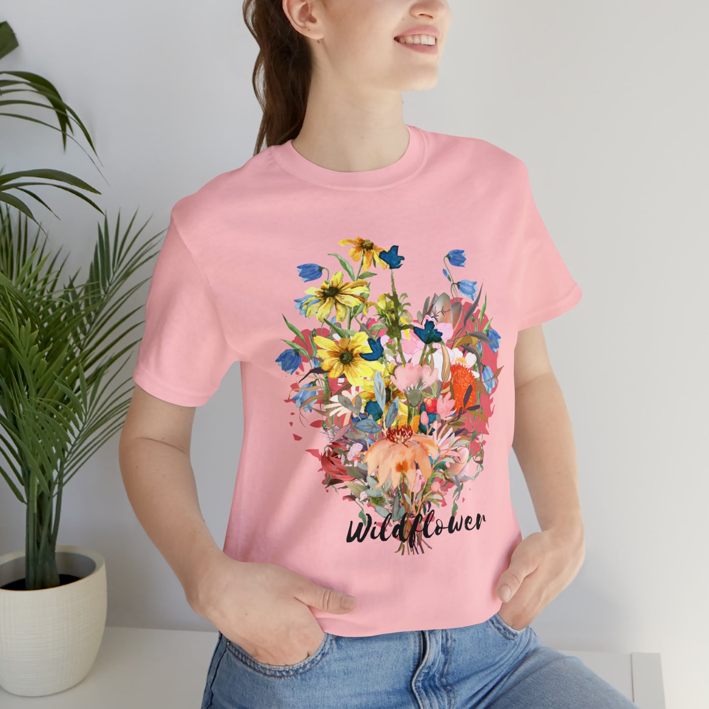 Wildflower Unisex Jersey Short Sleeve Tee