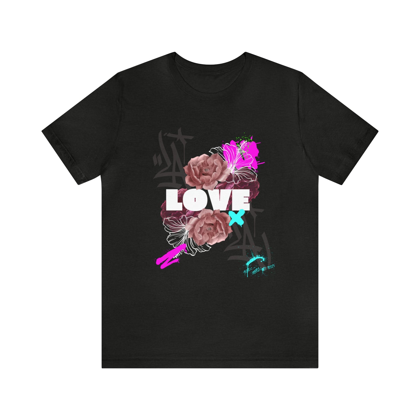 Love Urban streetwear Unisex Jersey Short Sleeve Tee