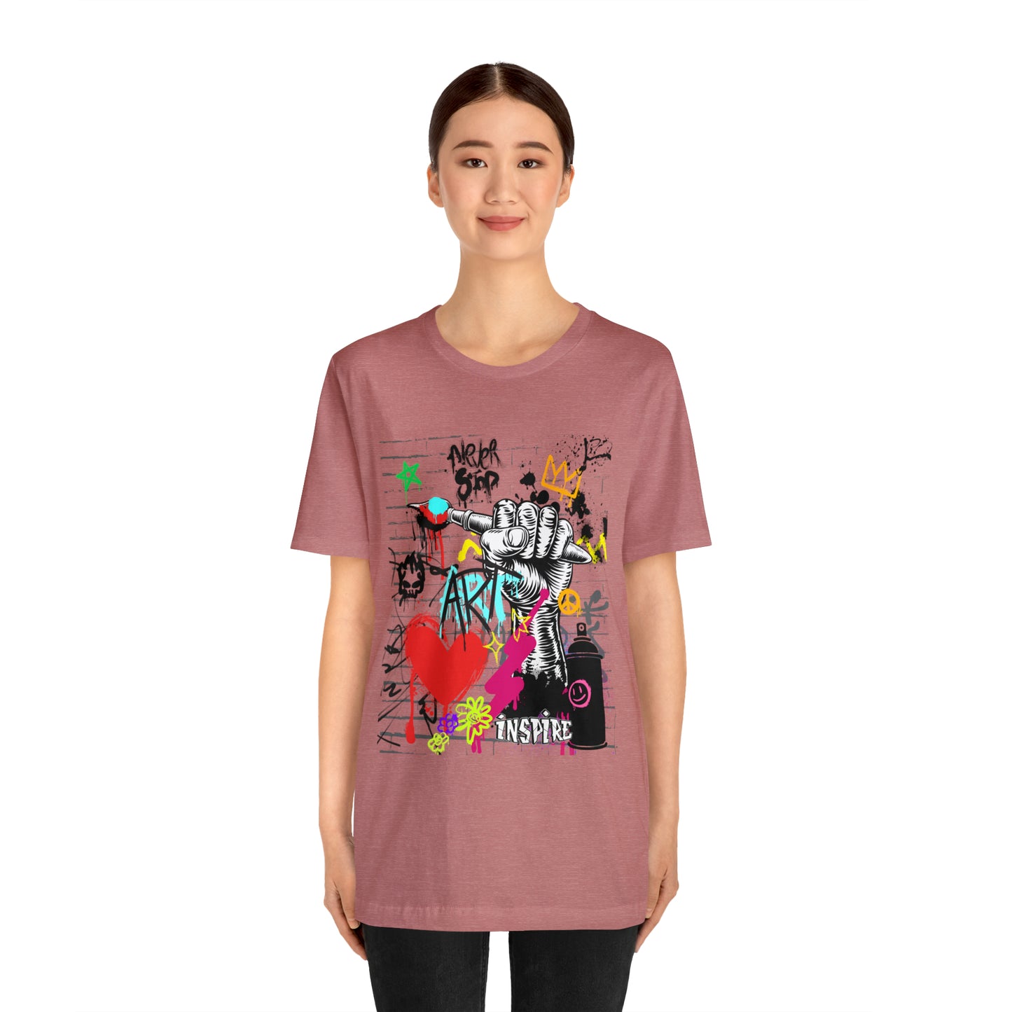 Artist graffiti urban Unisex Jersey Short Sleeve Tee