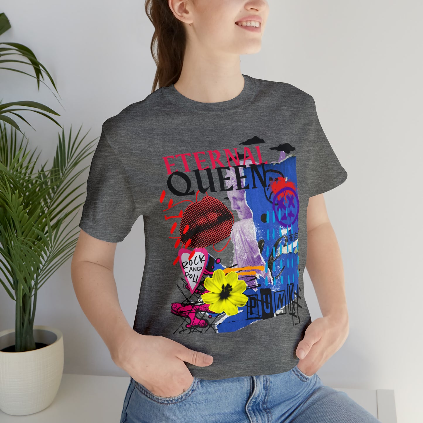 Graffiti Queen Unisex Jersey Short Sleeve Tee