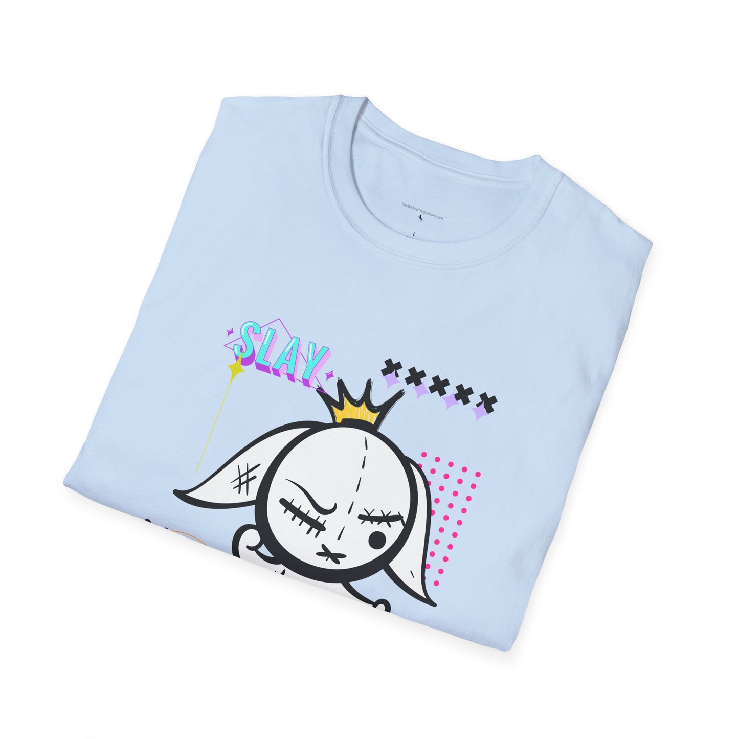 Graffiti bunny Slay  Unisex Softstyle T-Shirt