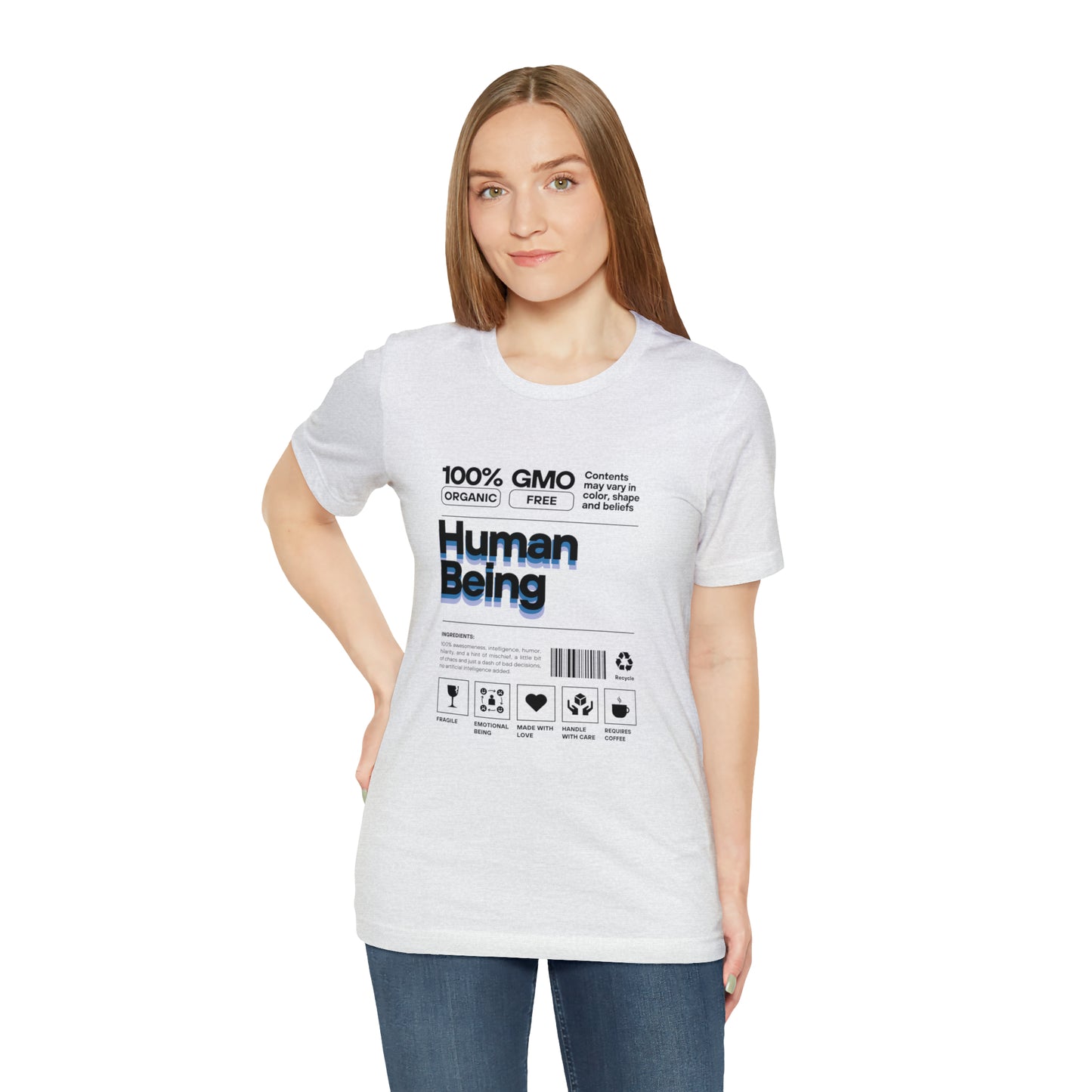 Human being Unisex Jersey Short Sleeve Tee