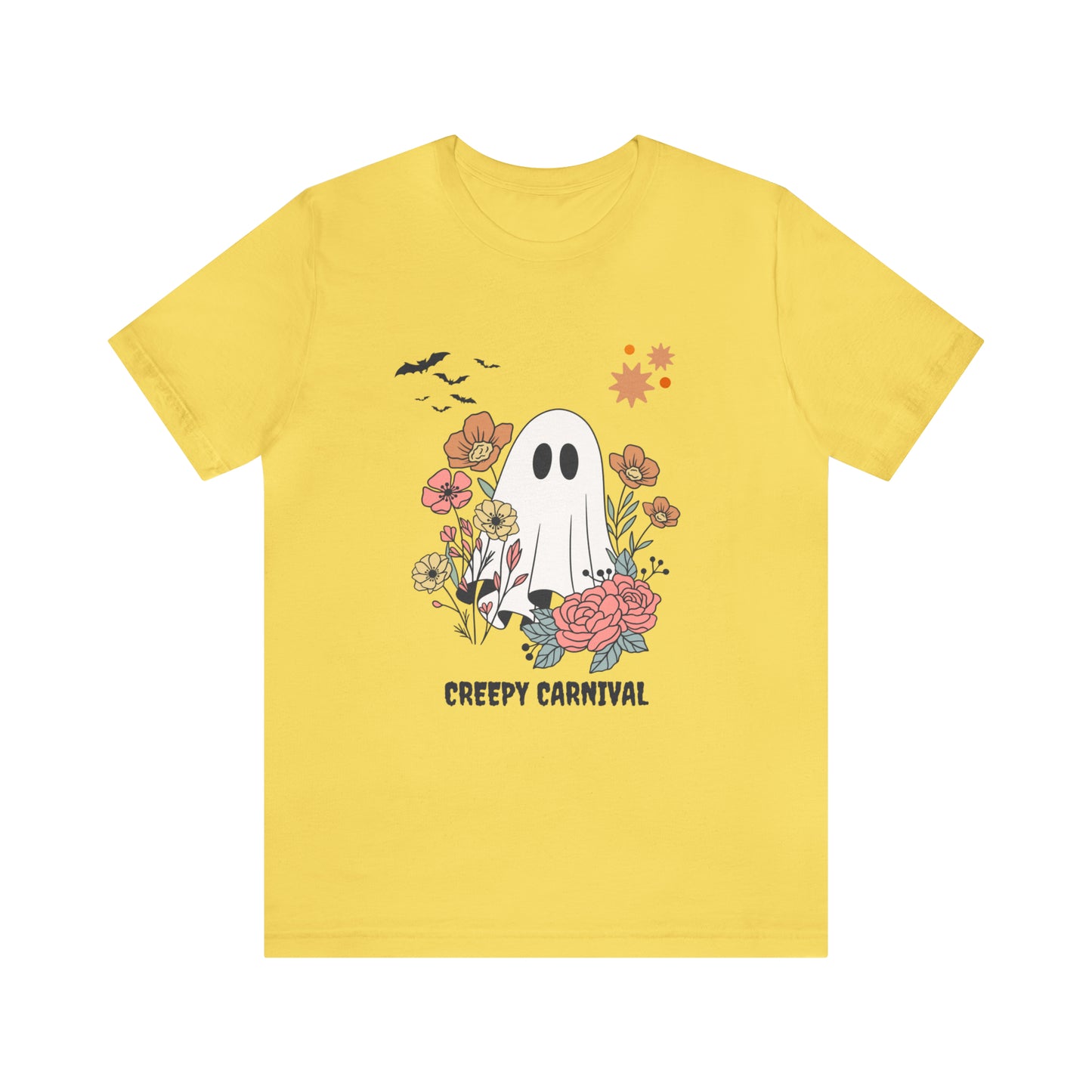 Halloween creepy carnival Unisex Jersey Short Sleeve Tee