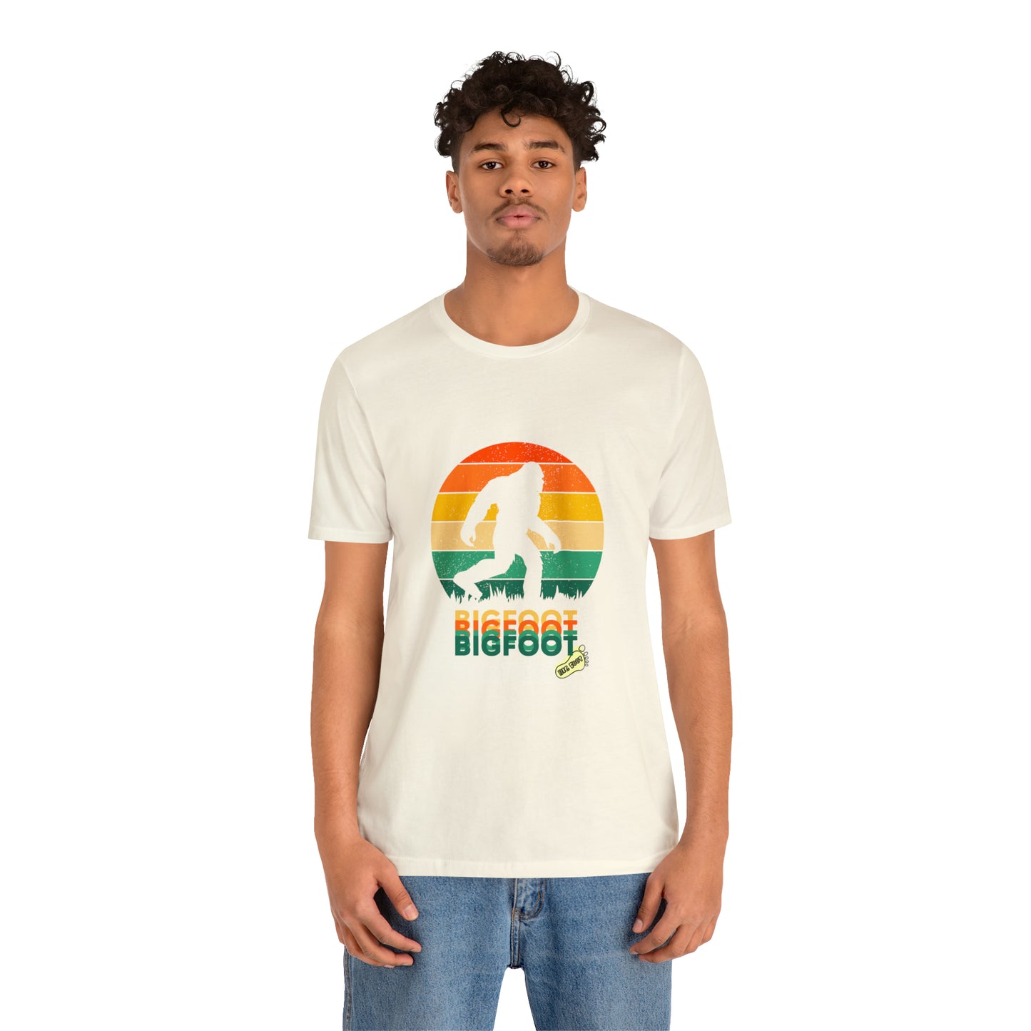 Bigfoot retro Unisex Jersey Short Sleeve Tee