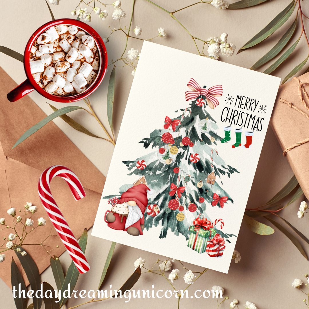 Christmas cards Pack of 10 Greeting Cards (standard envelopes) (US & CA)