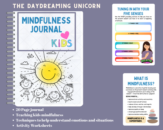 Digital download: Mindfulness Journal Kids