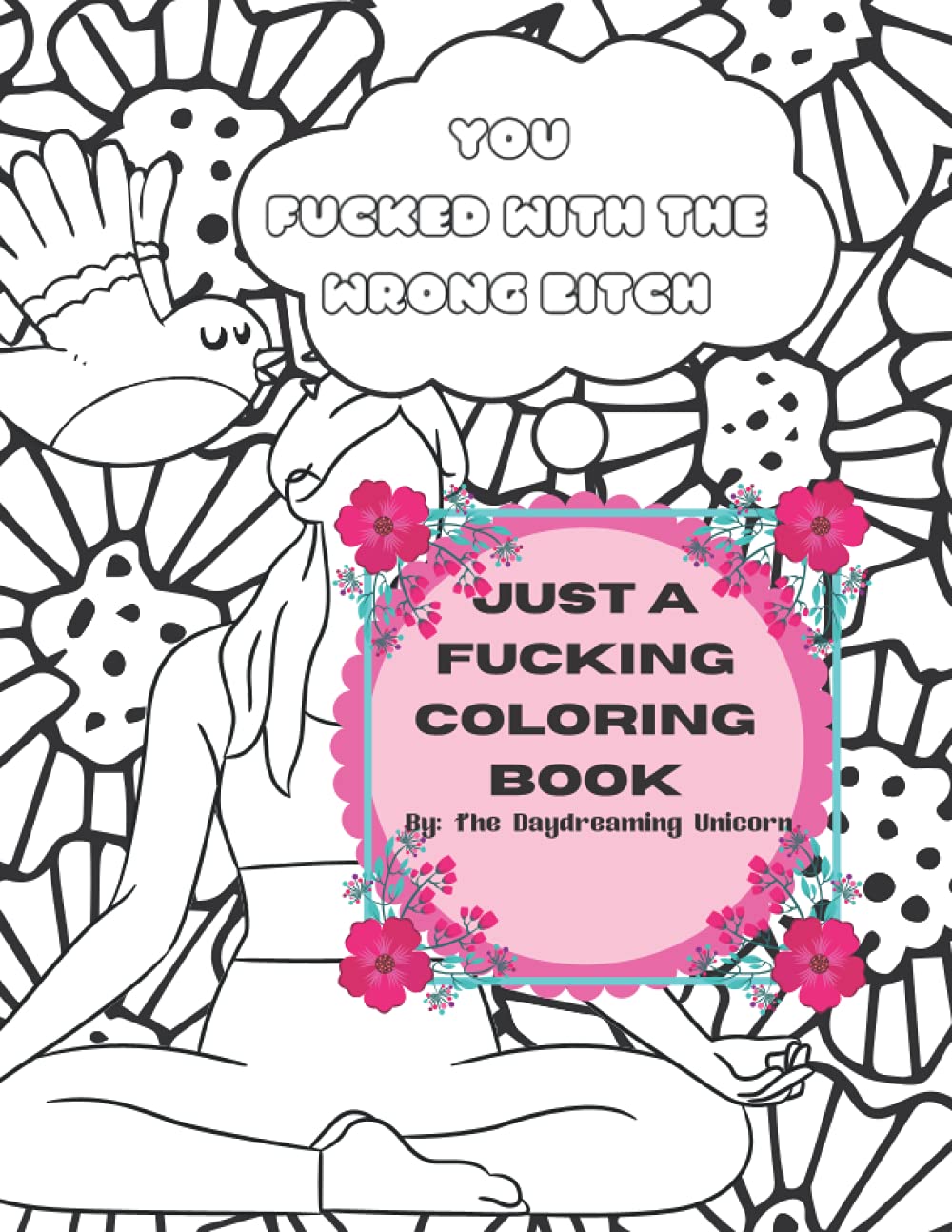 Digital Download Just a fucking coloring book