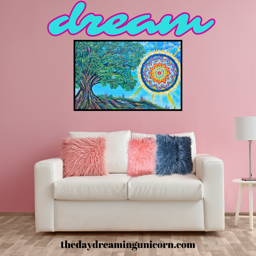 Dream canvas original art piece