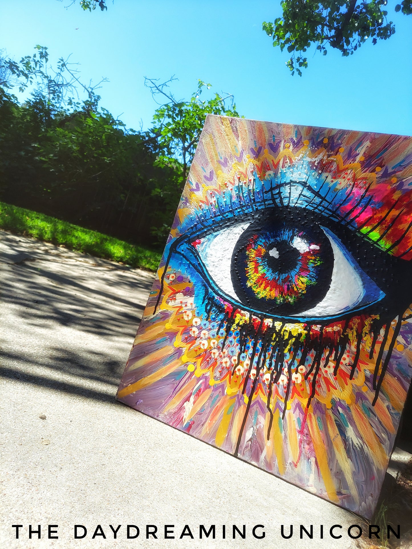 Artwork Painting:Eye of the soul