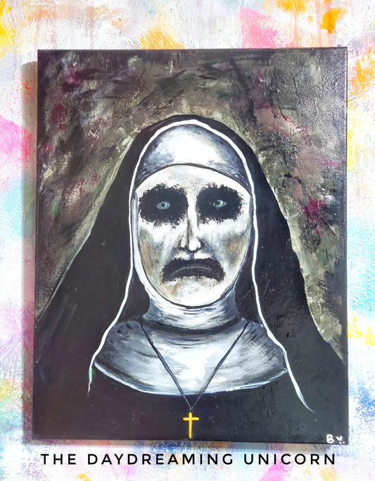 Artwork Painting: The Conjuring Nun