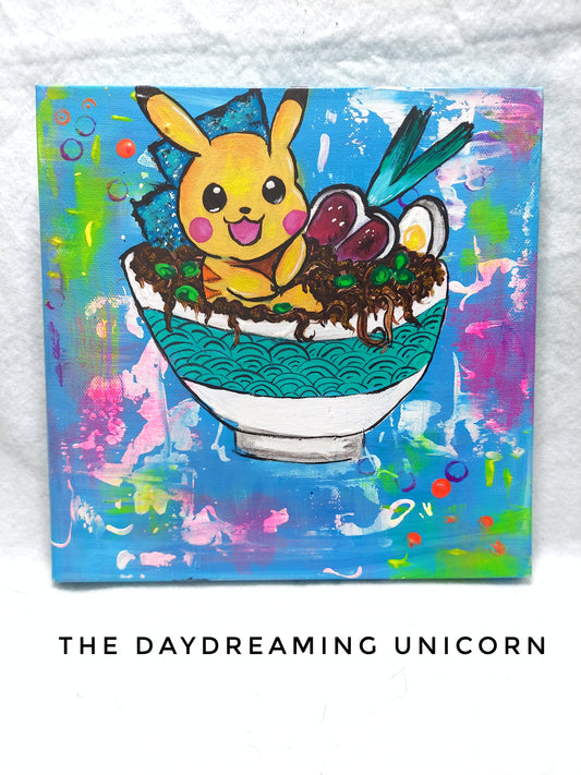 Artwork Painting Ramen Pokémon