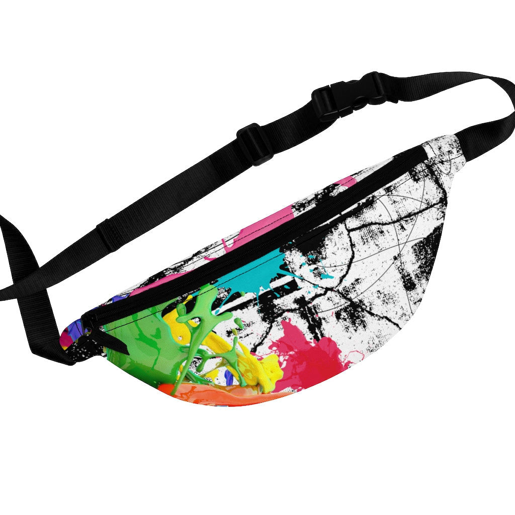 Abstract color Fanny Pack