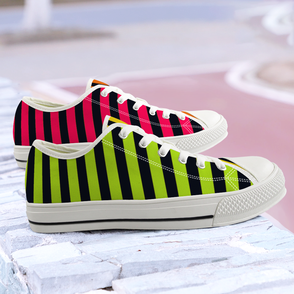 Halloween Canvas Shoes Low Top Sneakers