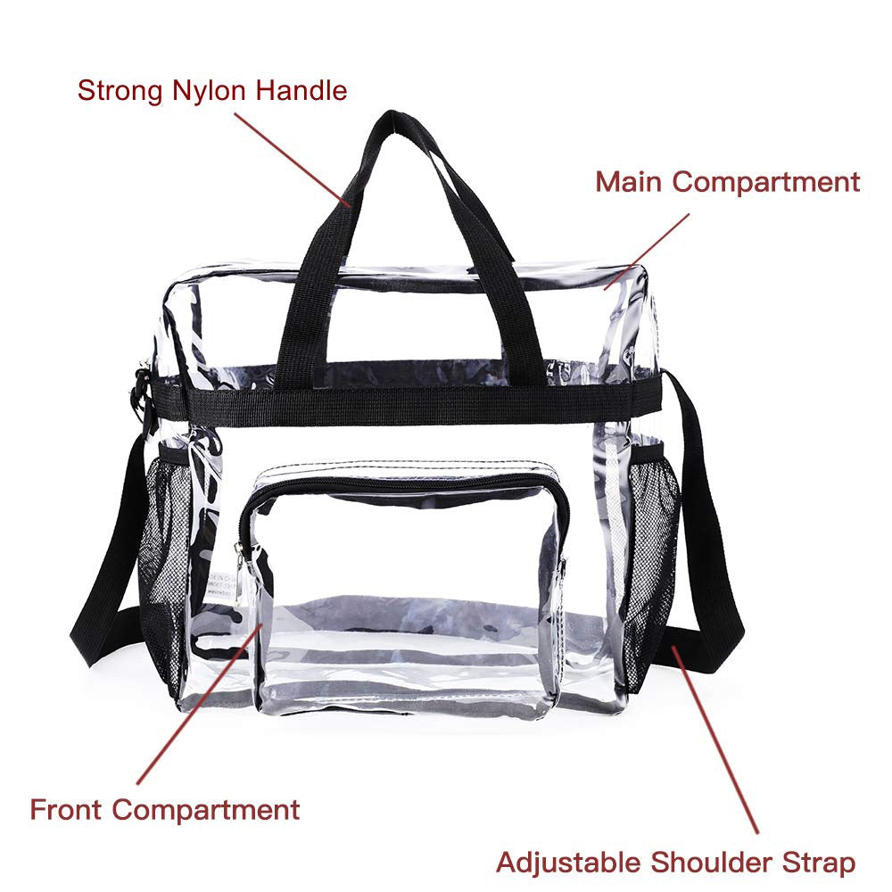 Stadium bag clear 12"